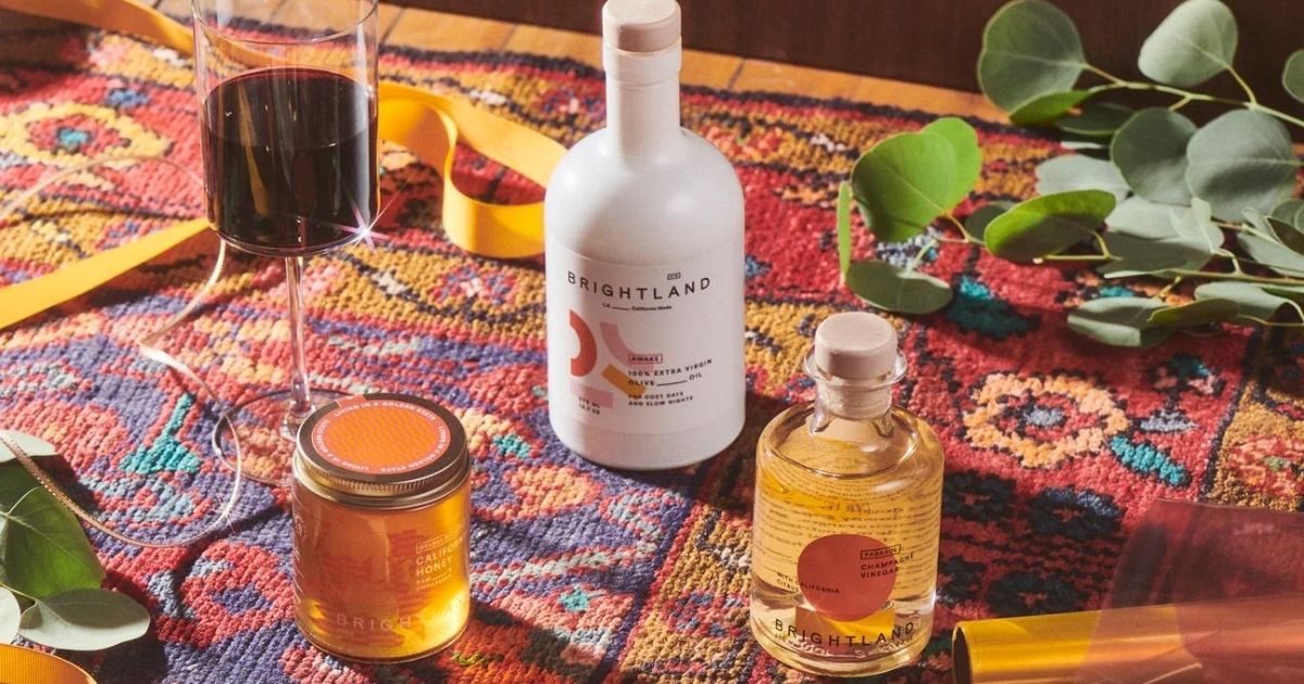 Brightland uses great graphic design to make a lasting impression