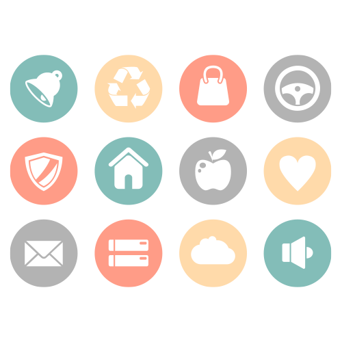 Full sets of icons